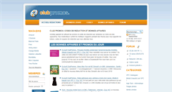 Desktop Screenshot of clubpromos.fr